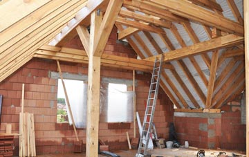 Pentre Bychan attic trusses