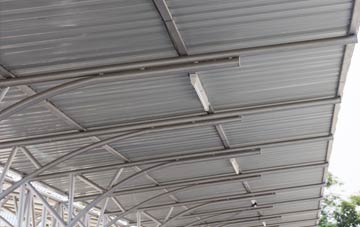 installing Pentre Bychan metal roofing